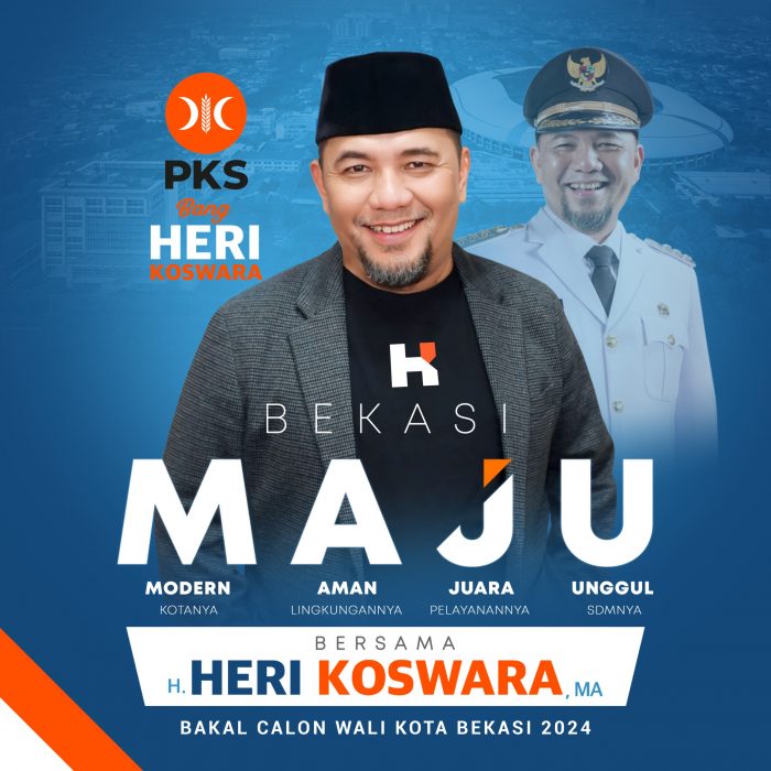 Heri Koswara Perkenalkan Jargon Bekasi Maju dalam Pilkada Kota Bekasi