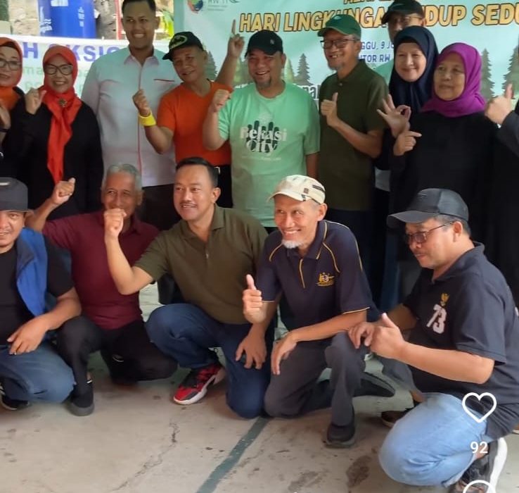 Bang Heri Koswara Bakal Calon Wali Kota Bekasi Hadiri Diskusi Program Go Green Bersama Warga