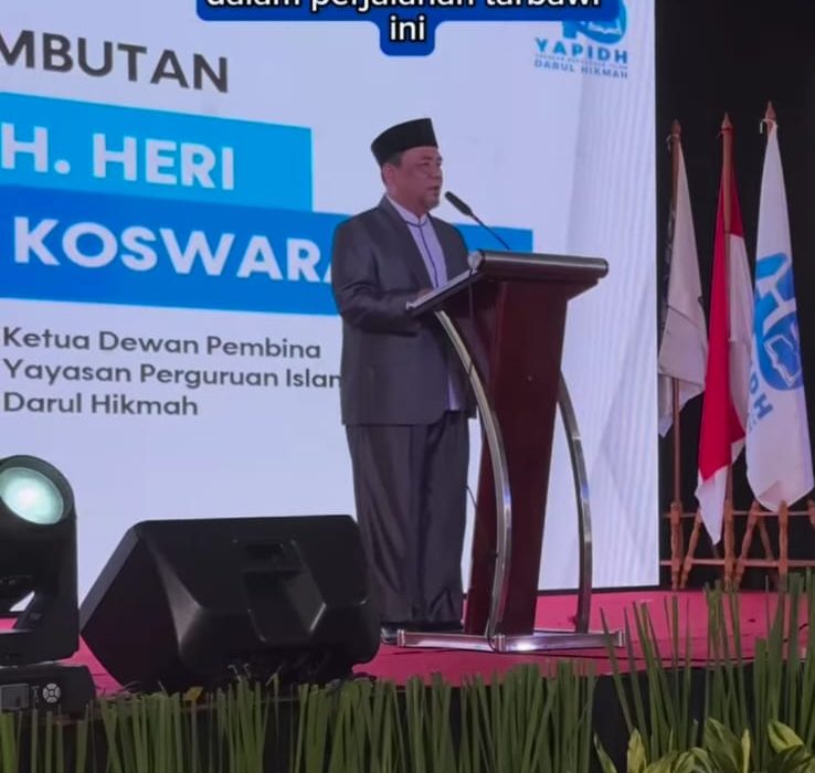 Heri Koswara Hadiri Milad Yayasan Perguruan Islam Darul Hikmah (YAPIDH)