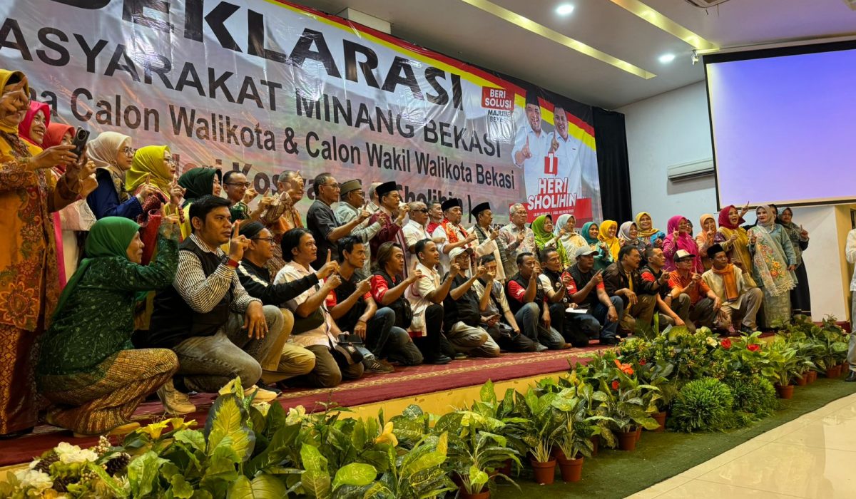 Masyarakat Minang Bekasi Pilih Heri Koswara dan Sholihin