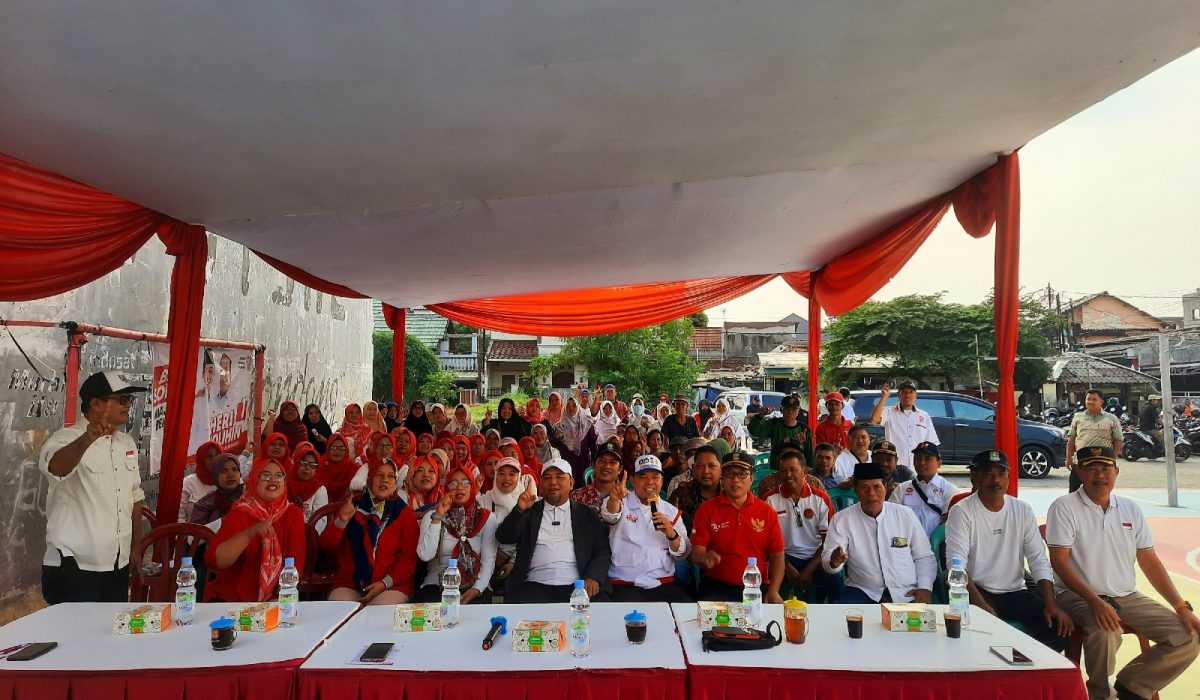 Calon Wali Kota Bekasi Nomor Urut 1, Heri Koswara Gelar Roadshow di Wilayah Pondok Gede