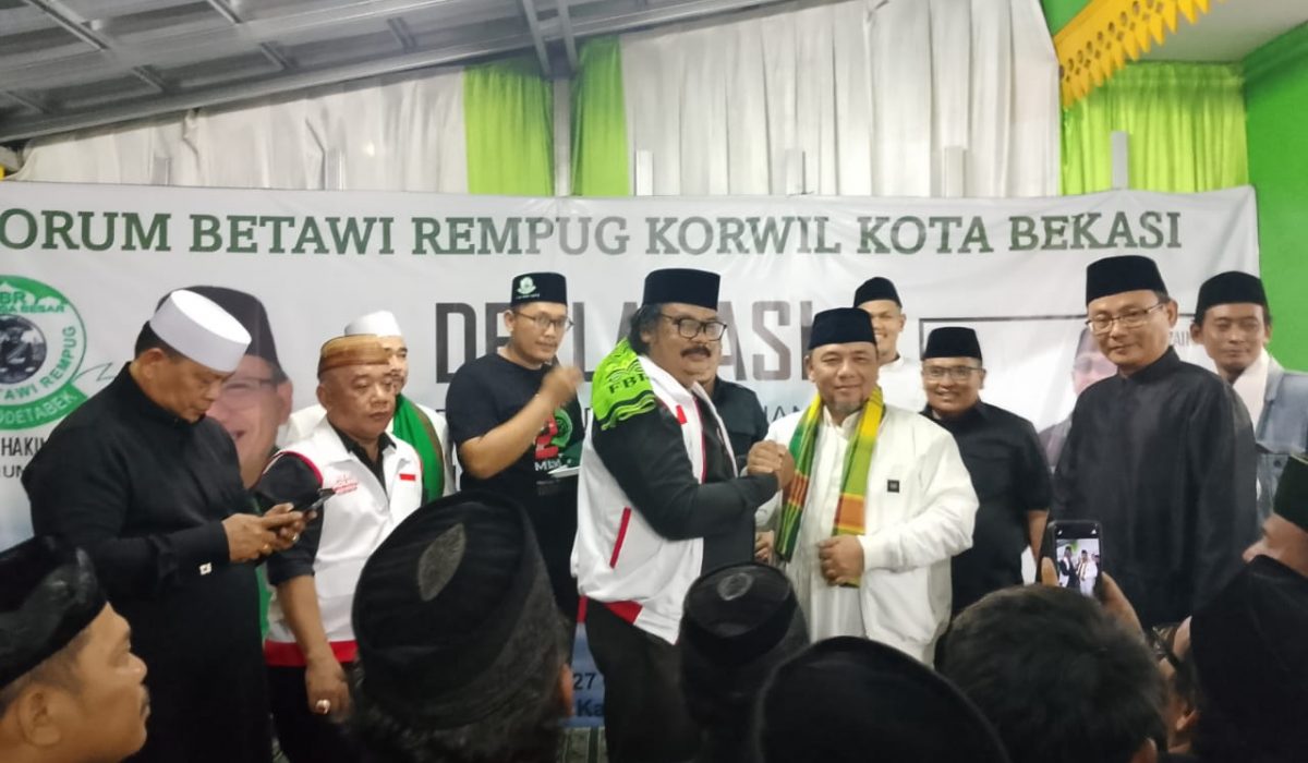 FBR Kota Bekasi Resmi Deklarasikan Dukung Heri - Sholihin