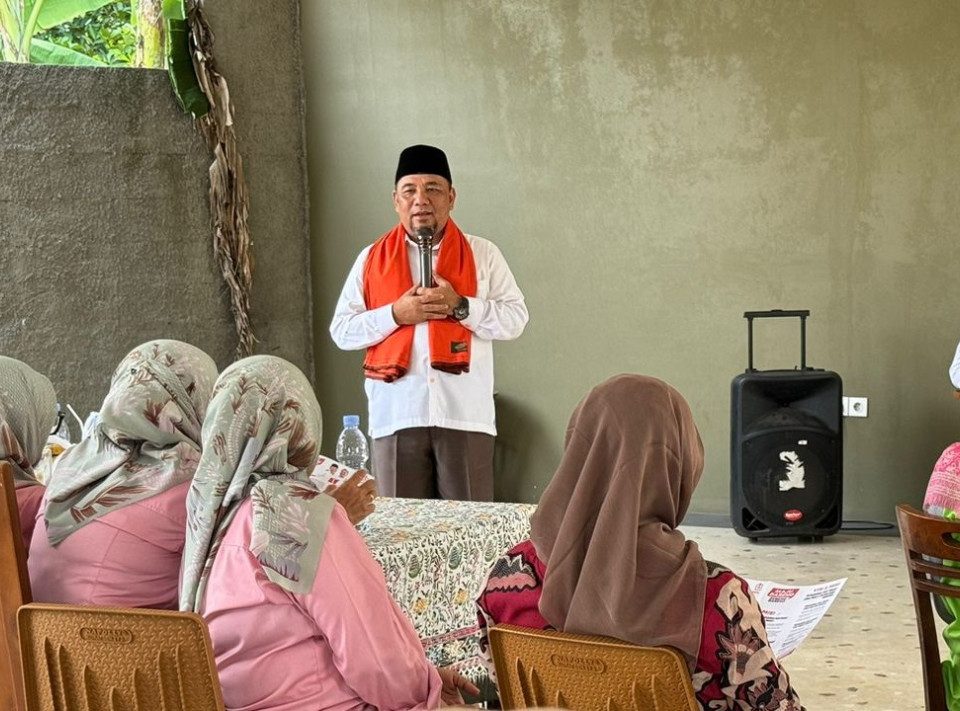 Calon Wali Kota Bekasi Heri Koswara Gelar Diskusi Bersama Nakes di Cimuning